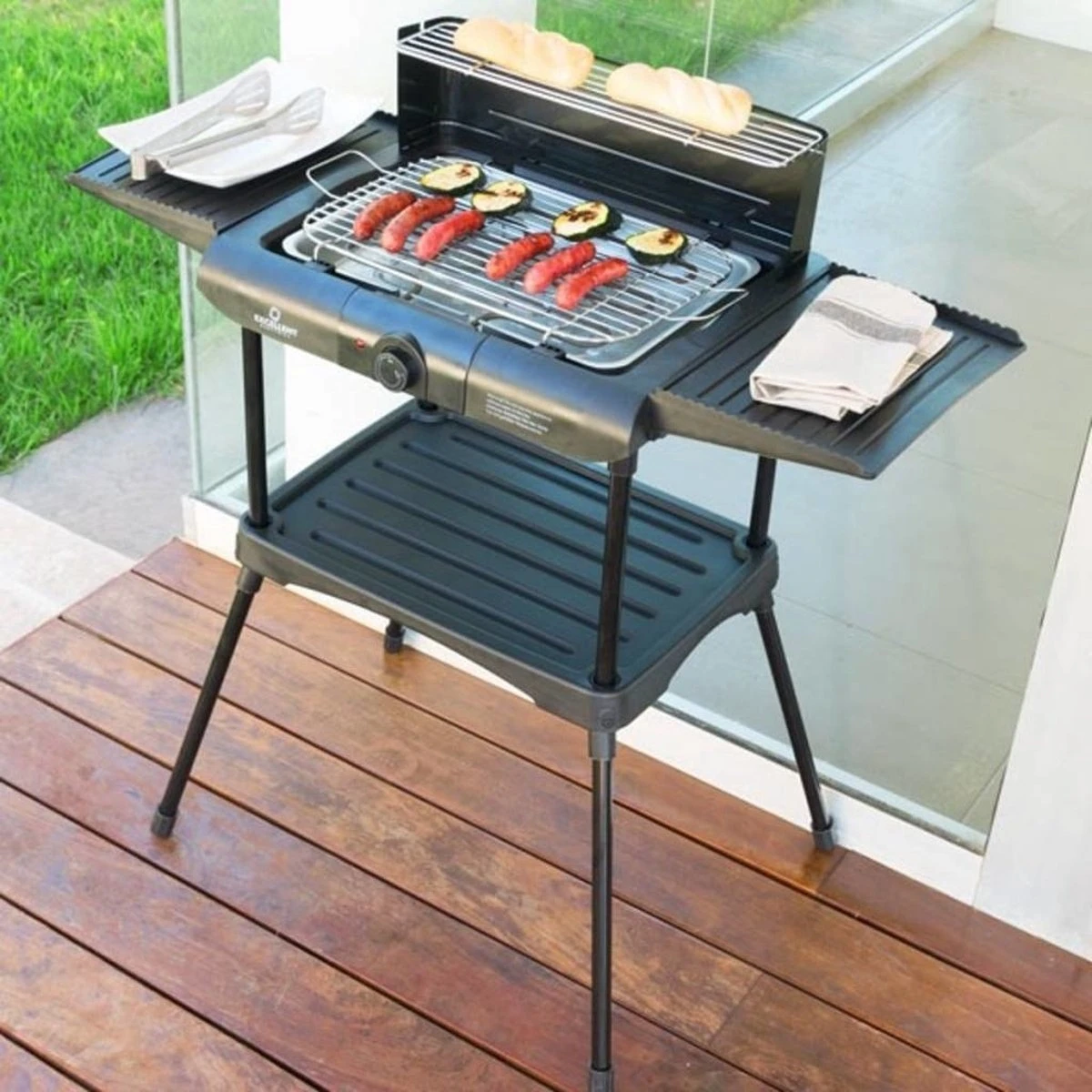 Excellent Electrics Elektrische Barbecue - Grilloppervlak (LxB) 36x24 cm - 2000W - Zwart Excellent Electrics Elektrische Barbecue - Grilloppervlak (LxB) 36x24 Cm - 2000W - Zwart -Beroemde Keukenserie Winkel 1200x1200 602