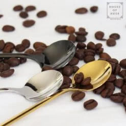 House Of Husk® Theelepels Set - Theelepeltjes - Koffielepels - Koffielepeltjes - RVS - 13cm - 12 Stuks - Zwart -Beroemde Keukenserie Winkel 1200x1200 653