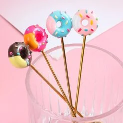 Gebaksvorkjes Donut Set Van 4 Taartvorkjes - Goud -Beroemde Keukenserie Winkel 1200x1200 657