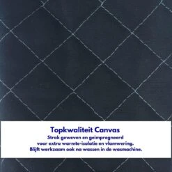 Gohh 2 Canvas Ovenhandschoenen Ovenwanten Zwart - 33 Cm (tot 300 Graden) -Beroemde Keukenserie Winkel 1200x1200 705