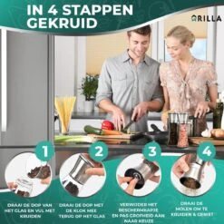 Peper En Zoutmolen Set - RVS Zout En Peperstel - Zoutvaatje En Pepermolen - 2 In 1 5 Peper En Zoutmolen Set - RVS Zout En Peperstel - Zoutvaatje En Pepermolen - 2 In 1 -Beroemde Keukenserie Winkel 1200x1200 711