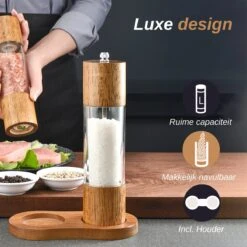 VAIVE Peper En Zoutmolen Set - Pepermolen -Beroemde Keukenserie Winkel 1200x1200 762