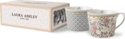 Laura Ashley Giftset 2 Bekers Assorti Bloem 30 Cl. -Beroemde Keukenserie Winkel 1200x379