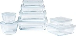 Pyrex - Cook & Freeze Schaal Met Deksel Set Van 8 Stuks - Transparant/Wit 12 Pyrex - Cook & Freeze Schaal Met Deksel Set Van 8 Stuks - Transparant/Wit -Beroemde Keukenserie Winkel 1200x573