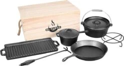 EL Fuego Dutch Oven Set Gietijzer 7-delig -Beroemde Keukenserie Winkel 1200x637