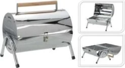 BBQ Collection Houtskoolbarbecue - Cilinder - Chroom -Beroemde Keukenserie Winkel 1200x651 1