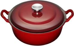 Le Creuset Braadpan Faitout Tradition Kersenrood - ø 24 Cm / 3 Liter -Beroemde Keukenserie Winkel 1200x745