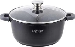 Cheffinger Cooking | Braadpan Met Deksel | 24cm | Alle Warmtebronnen | DC24 -Beroemde Keukenserie Winkel 1200x757 1