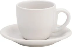 Lite-Body Hermes Kop En Schotel - 18 Cl - Set Van 6 Stuks - Wit -Beroemde Keukenserie Winkel 1200x784 1