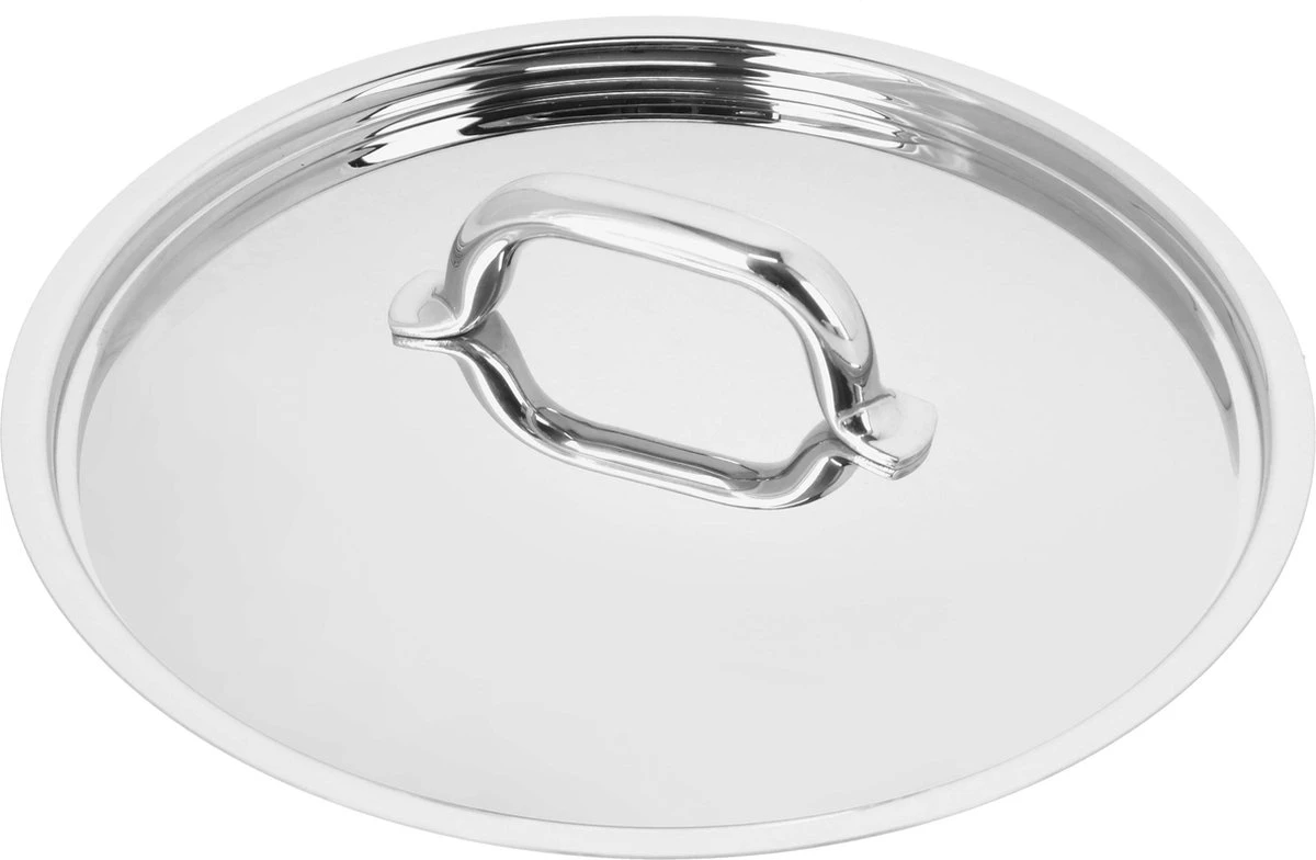 Demeyere Classico 3 soeppan - Met deksel - Inductie - 24 cm - 7L Demeyere Classico 3 Soeppan - Met Deksel - Inductie - 24 Cm - 7L -Beroemde Keukenserie Winkel