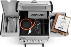 Burnhard Gas BBQ FRED JR. Deluxe - 2 Branders - Incl. Keramische Infraroodbrander & Afdekhoes - Deluxe 15 Burnhard Gas BBQ FRED JR. Deluxe - 2 Branders - Incl. Keramische Infraroodbrander & Afdekhoes - Deluxe -Beroemde Keukenserie Winkel 1200x796 4