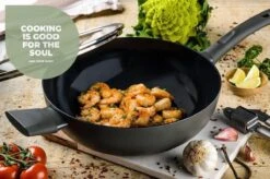 ISENVI Avon Keramische Wok Met Deksel 36 CM - Ergo Greep -Beroemde Keukenserie Winkel 1200x799 11