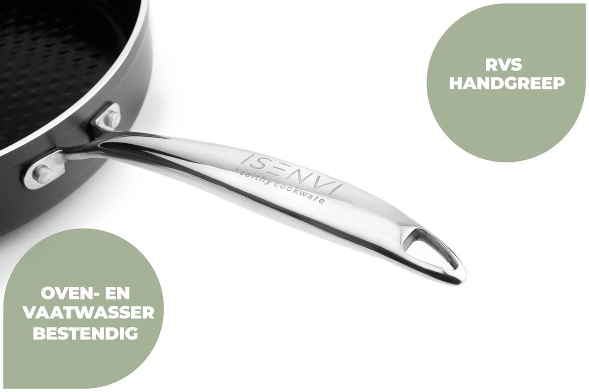 ISENVI Victoria Forged keramische wokpan 32CM - RVS greep ISENVI Victoria Forged Keramische Wokpan 32CM - RVS Greep -Beroemde Keukenserie Winkel 1200x799 14