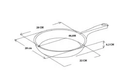 GreenPan Memphis Koekenpan 28cm - Zwart - Inductie - PFAS-vrij -Beroemde Keukenserie Winkel 1200x800 47