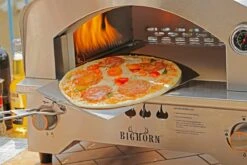 Bighorn Pizzaschep Voor BBQ En Oven-Inklapbare Handgreep -Pizzasnijder- Edelstaal -geschikt Als Broodschep En Ovenschep - SRPT01 -Beroemde Keukenserie Winkel 1200x800 85
