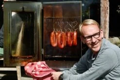 2-L Home & Garden XL Rookoven - RVS - 80x40x28 Cm - 3 Etages -Beroemde Keukenserie Winkel 1200x800 87