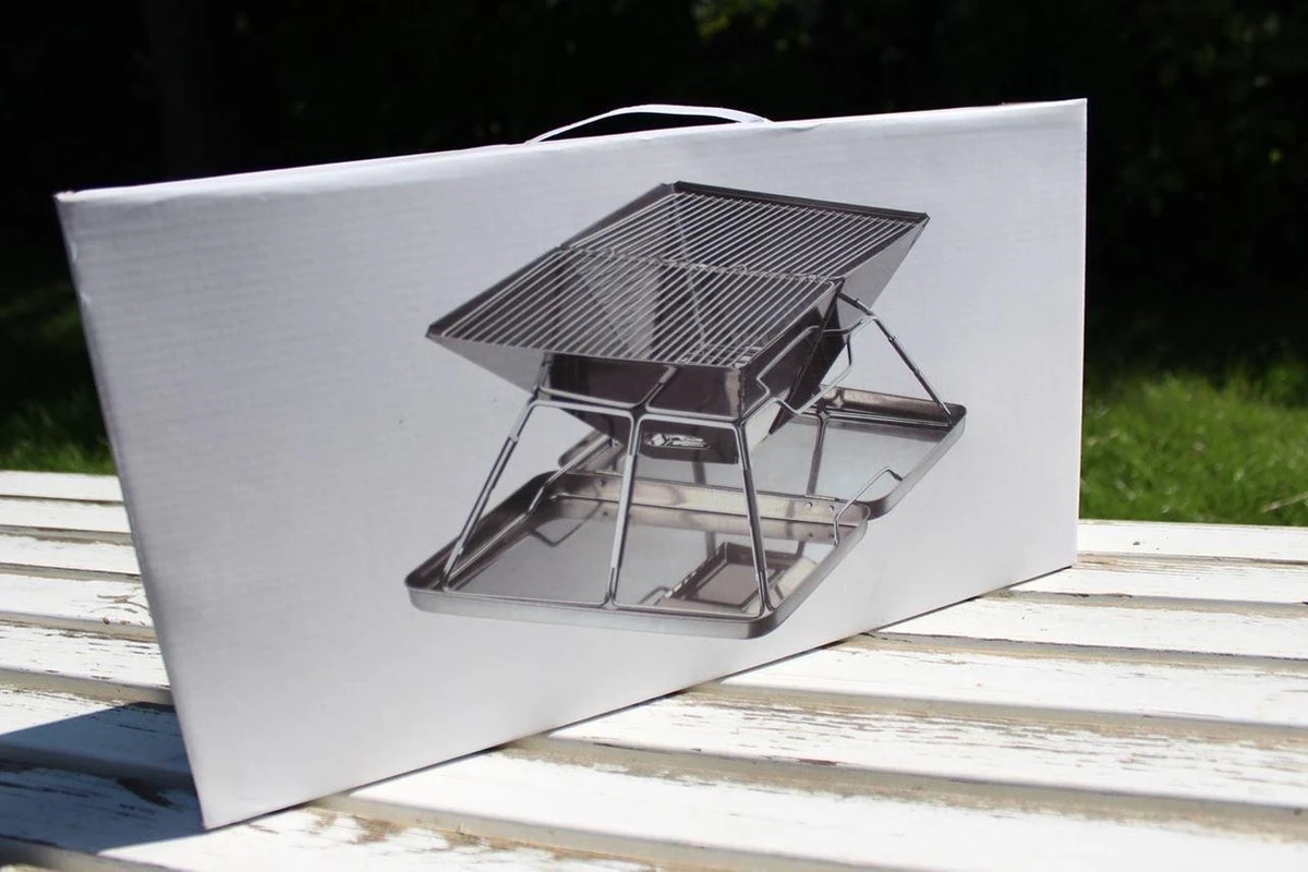 United Entertainment - Opvouwbare Houtskoolbarbecue - RVS - Met Koffer en Draagtas United Entertainment - Opvouwbare Houtskoolbarbecue - RVS - Met Koffer En Draagtas -Beroemde Keukenserie Winkel 1200x800 93