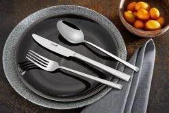 Sola Bestekset Luxor - Modern - 9 Persoons - 90 Delig - Zilverwit Edelstaal 18/10 - RVS - Zilver -Beroemde Keukenserie Winkel 1200x801 11