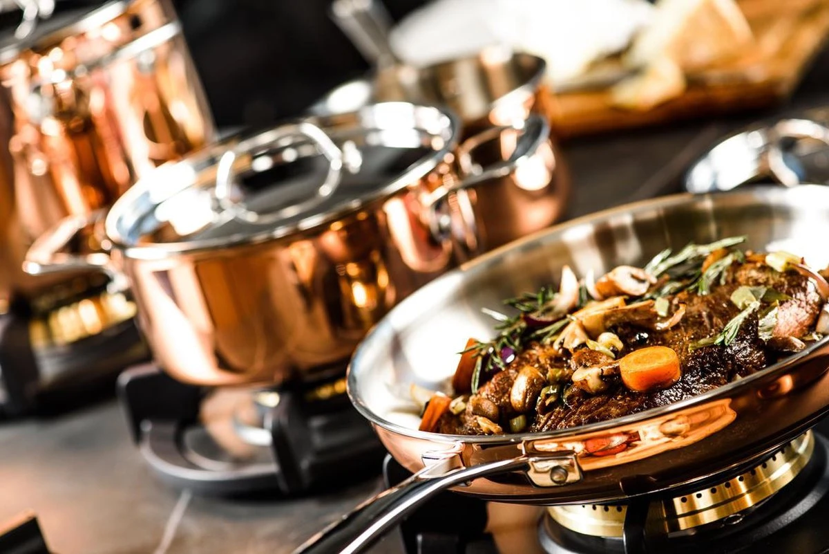 Koekenpan Ø26cm met deksel - inductie - koper - DUCQ Koekenpan Ø26cm Met Deksel - Inductie - Koper - DUCQ -Beroemde Keukenserie Winkel 1200x801 2