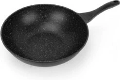 Swiss Pro+ Wokpan - Met Glazen Deksel - 28cm - Zwart -Beroemde Keukenserie Winkel 1200x805 3