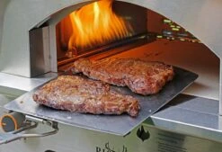Bighorn Pizzaschep Voor BBQ En Oven-Inklapbare Handgreep -Pizzasnijder- Edelstaal -geschikt Als Broodschep En Ovenschep - SRPT01 -Beroemde Keukenserie Winkel 1200x822