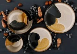 Palmer Serviesset Aquarel Stoneware 6-persoons 24-delig Beige Blauw -Beroemde Keukenserie Winkel 1200x838 1