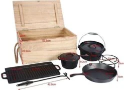 EL Fuego Dutch Oven Set Gietijzer 7-delig -Beroemde Keukenserie Winkel 1200x872 3