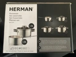 Herman Den Blijker 4-delige RVS Pannenset -Beroemde Keukenserie Winkel 1200x900 6