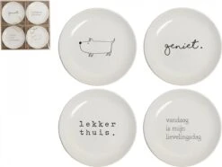 Gusta - Gebaksbordjes - ø 15 Cm - Set 4 Stuks - Porselein - Wit 2 Gusta - Gebaksbordjes - ø 15 Cm - Set 4 Stuks - Porselein - Wit -Beroemde Keukenserie Winkel 1200x906 8