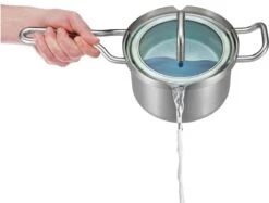 BK Q-linair Master Glas Pannenset - 5-delig - Glazen Deksel - Veilig Afgietsysteem - Inductie -Beroemde Keukenserie Winkel 1200x909