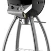Accente Outdoor Gas BBQ - ø 45 Cm- Inclusief Grillplaat & Gasslang - Zwart