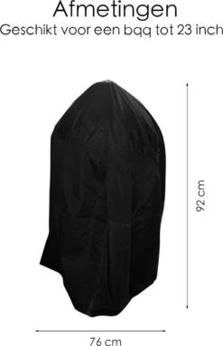 BBQ Beschermhoes - Voor Kamado - Universeel - Tot 23 Inch - Zwart 3 BBQ Beschermhoes - Voor Kamado - Universeel - Tot 23 Inch - Zwart -Beroemde Keukenserie Winkel 774x1200 1