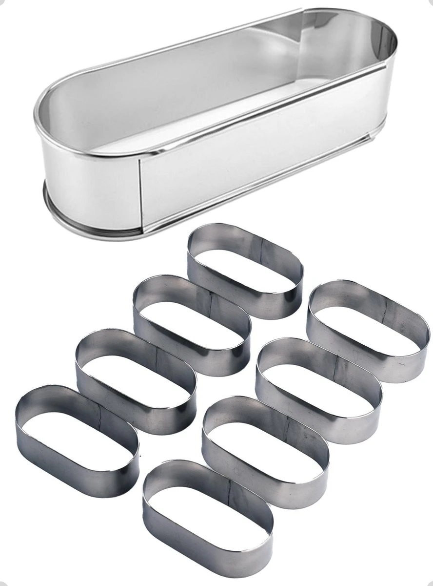 Sloffenring Taartvorm Set met 8x Sloffenvorm Bakvorm en 1x Verstelbaar Bakframe – Slofvorm – Slofring – Slof Rond – Bakring Ovaal – Taartring – Kookring – Garneerring Sloffenring Taartvorm Set Met 8x Sloffenvorm Bakvorm En 1x Verstelbaar Bakframe – Slofvorm – Slofring – Slof Rond – Bakring Ovaal – Taartring – Kookring – Garneerring -Beroemde Keukenserie Winkel 888x1200 1