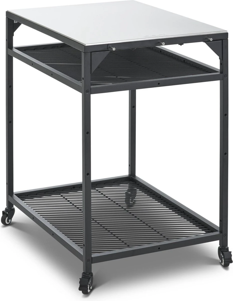 Ooni - Tafel - Medium - Pizza tafel - 60x80x 90cm - RVS - Zwart Ooni - Tafel - Medium - Pizza Tafel - 60x80x 90cm - RVS - Zwart -Beroemde Keukenserie Winkel 930x1200 1